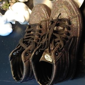 Vans Sk8-Hi Rainbow Glitter Classic Sneakers